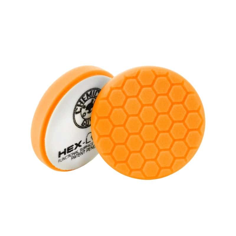 Chemical Guys — Chemical Guys Hex-Logic Self-Centered Medium-Heavy Cutting Pad - Orange - 4in - view 2