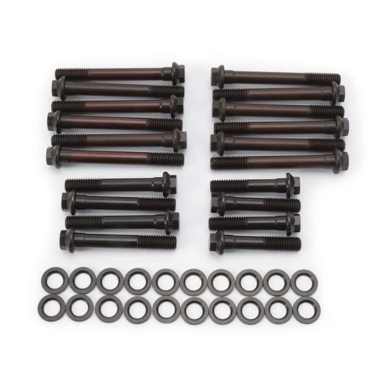 Edelbrock — Edelbrock Head Bolt Kit for Edel Perf D-Port Pontiac Cyl Head
CYL HEAD COMPONENTS - view 3