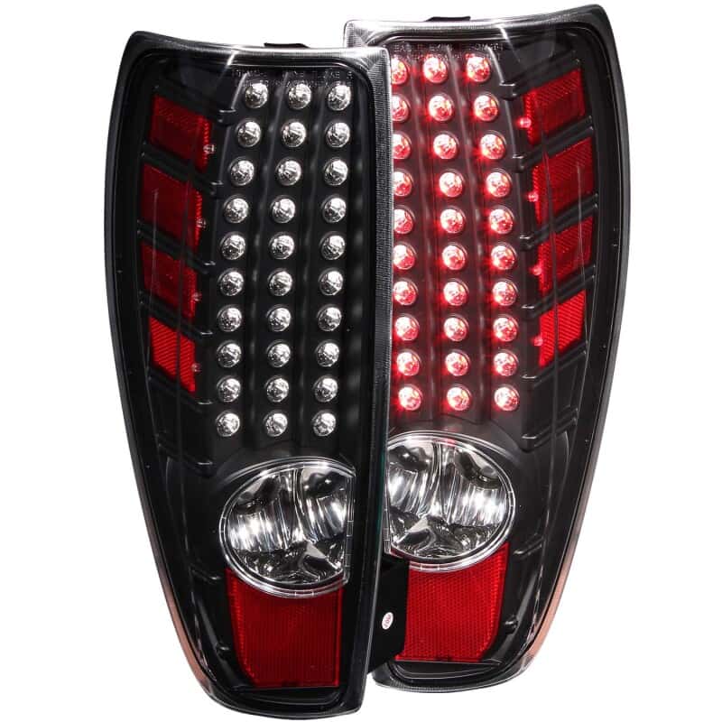 ANZO — ANZO 2004-2012 Chevrolet Colorado LED Taillights Black
TailLightSet - view 2