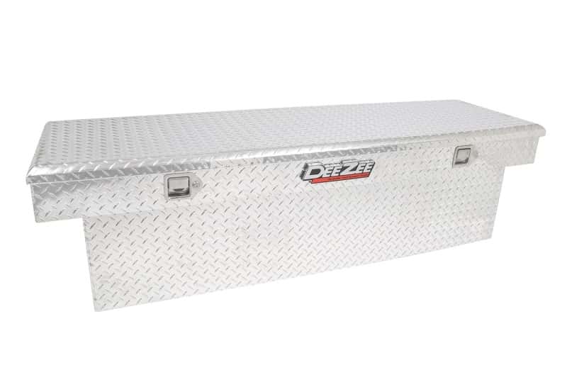 Dee Zee — Dee Zee Universal Tool Box - Red Crossover - Single Lid BT Alum Full Size (Deep)
ToolBxTrkBedRTR - view 1