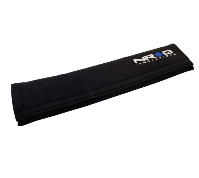 NRG — NRG Seat Belt Pads 3.5in. W x 17.3in. L (Black) Long - 1pc - view 1