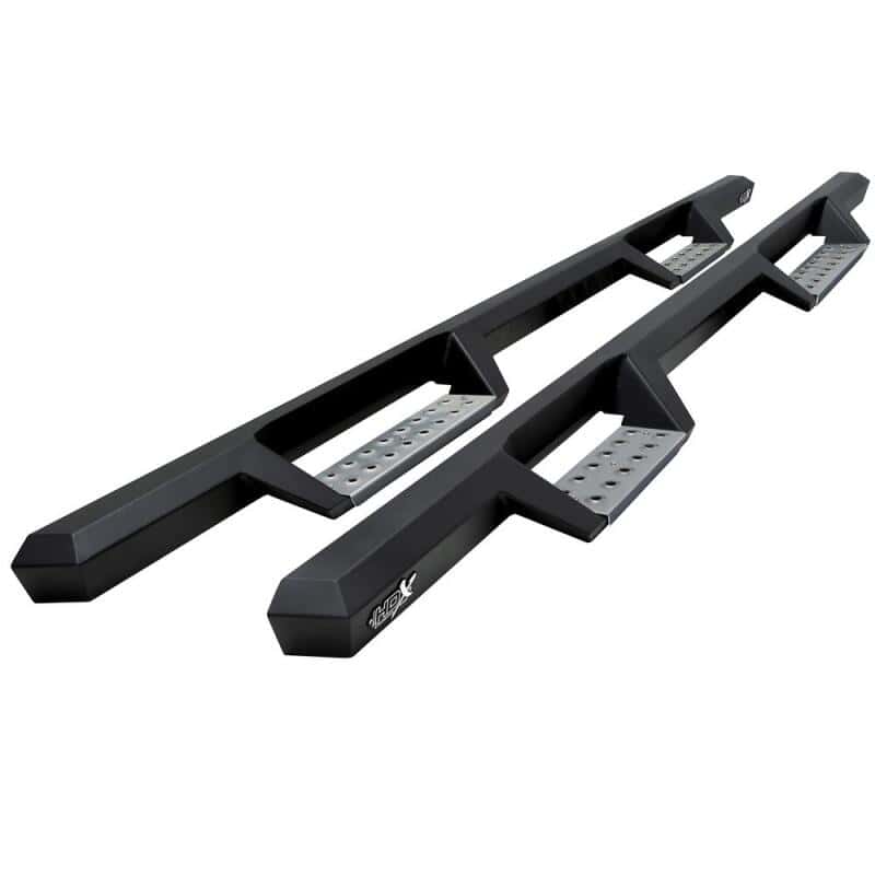 Westin — Westin 04-13 Chevy Silverado 1500 Crew Cab HDX Stainless Drop Nerf Step Bars - Textured Black
Nerf/Step Bar - view 1