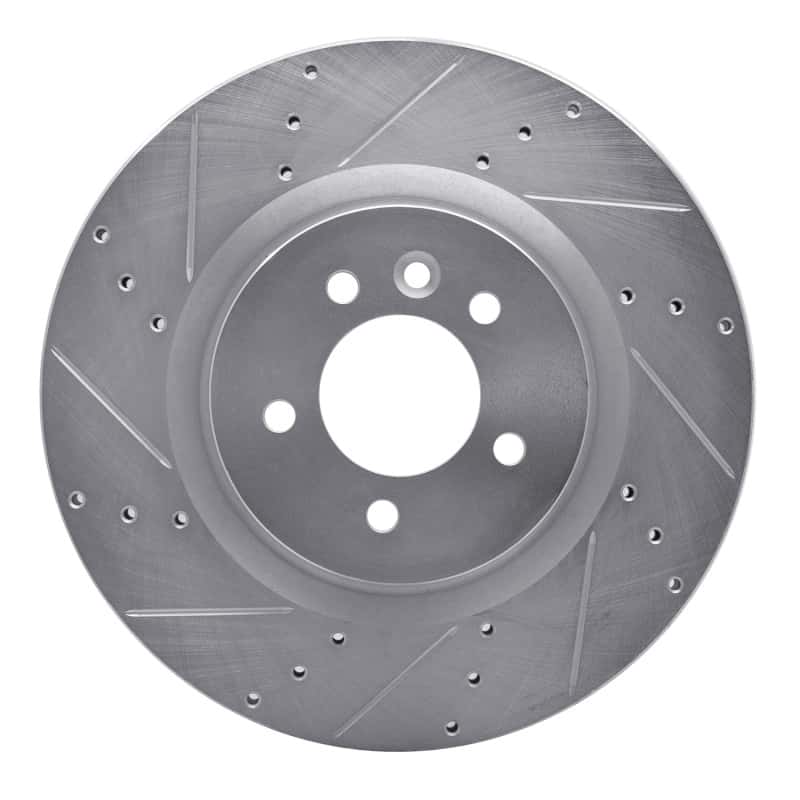 R1 Concepts — R1 06-17 Land Rover Discovery Front Left Drilled & Slotted Silver Brake Rotor
R1 Brake Rotor Drill - view 1
