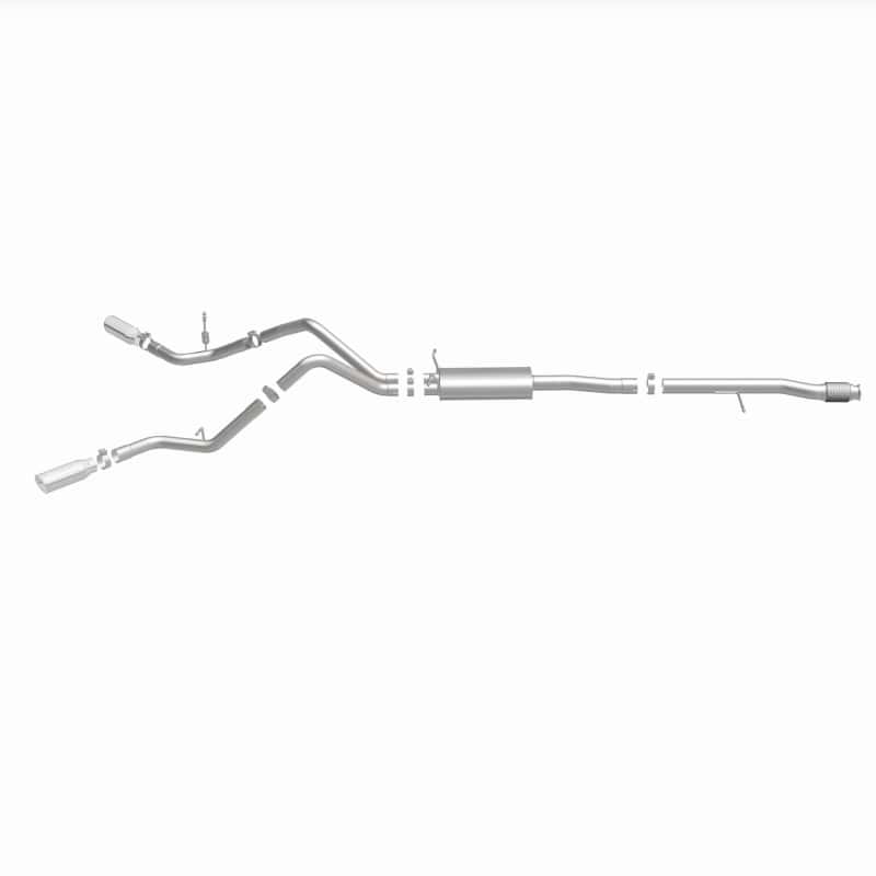Magnaflow — Magnaflow 14 Chev Silverado V8 5.3L CC/EC Cab Dual Split Behind Rear Tires Exit SS Cat Back Perf Exh
Cat-Back - view 8