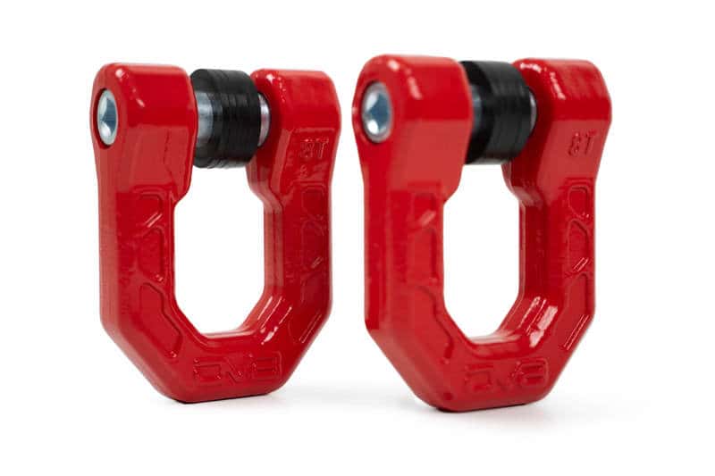 DV8 Offroad — DV8 Offroad Elite Series D-Ring Shackles - Pair (Red)
Red D-Rings - view 10
