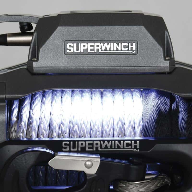 Superwinch — Superwinch 12000 LBS 12V DC 3/8in x 80ft Synthetic Rope SX 12000SR Winch - Graphite
Winch - view 29