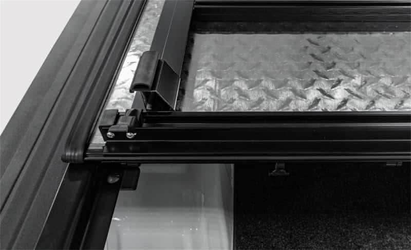 Access — Access LOMAX Alum Tri-Fold Cover w/Split Rails BK Urethane Finish 19-20 Dodge Ram-5ft 7in w/o RamBox
Tonneau Cover - view 8