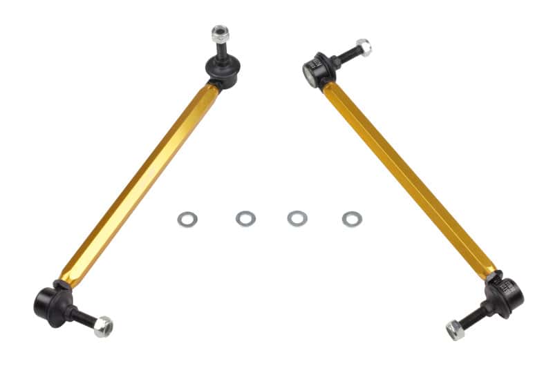 Whiteline — Whiteline 02-06 R53 & 06+ R56 Mini Cooper S Front Swaybar link kit-adjustable ball end links
Link Kit - view 1