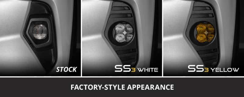 Diode Dynamics — Diode Dynamics 22-25 Toyota RAV4 SS3 Fog Light Kit - White Sport - view 5