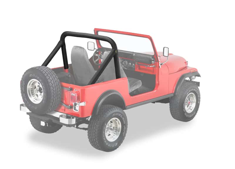 Bestop — Bestop Jeep 80-83 Cj5 / 80-86 Cj7 Sport Bar Cover (Black Crush) - view 1