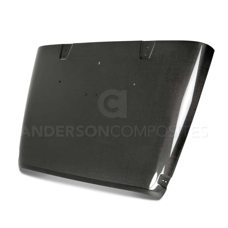 Anderson Composites — Anderson Composites 07-12 Jeep Wrangler Type-OE Hood - view 1