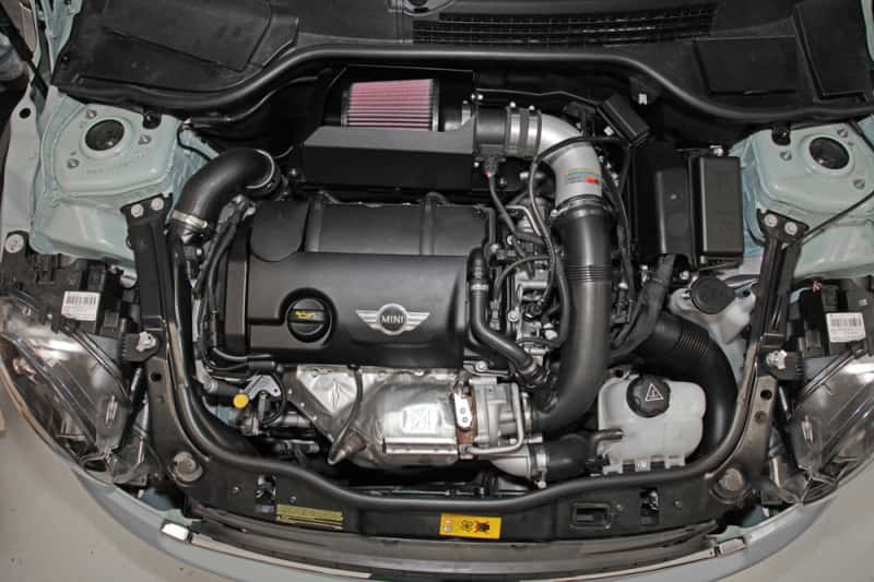K&N Engineering — K&N 11-13 Mini Cooper S 1.6L Black Typhoon Performance Intake
Performance Air Inta
Air Intake System - view 9