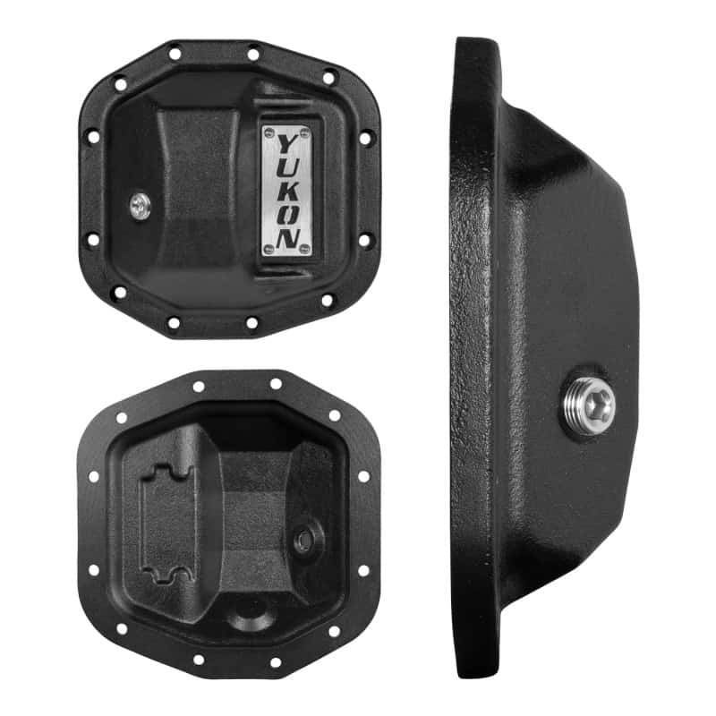 Yukon Gear & Axle — Yukon Gear Hardcore Nodular Iron Cover for 2018 Jeep Wrangler JL Front Dana 30
Differential cover - view 3