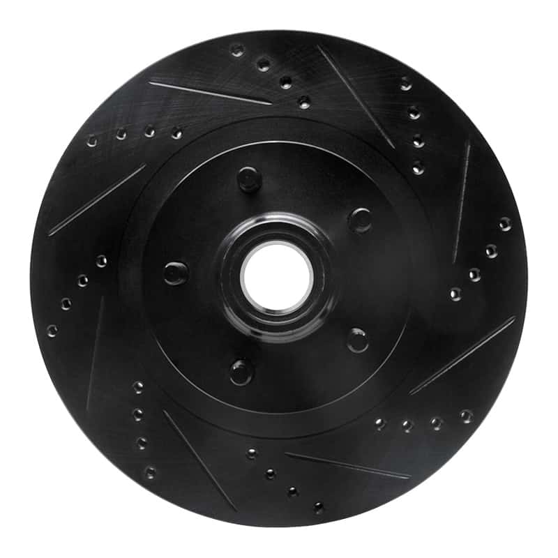 R1 Concepts — R1 01-05 Ford Explorer Sport Front Right Drilled & Slotted Black Brake Rotor
R1 Brake Rotor Drill - view 1