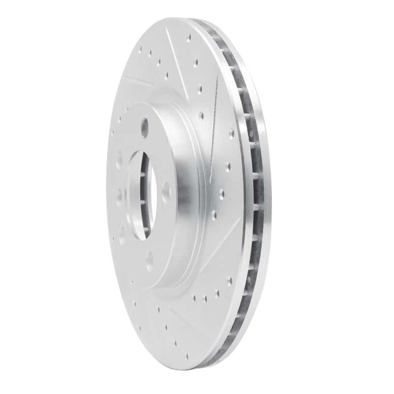 R1 Concepts — R1 11-16 Mini Cooper Countryman Front Right Drilled & Slotted Silver Brake Rotor
R1 Brake Rotor Drill - view 2