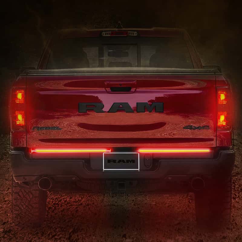 Putco — Putco 2019+ RAM 1500/Jeep Wrangler JK/JL 18in Split Blade LED Tailgate Light Bar (Pair)
LED Light Bar - view 12
