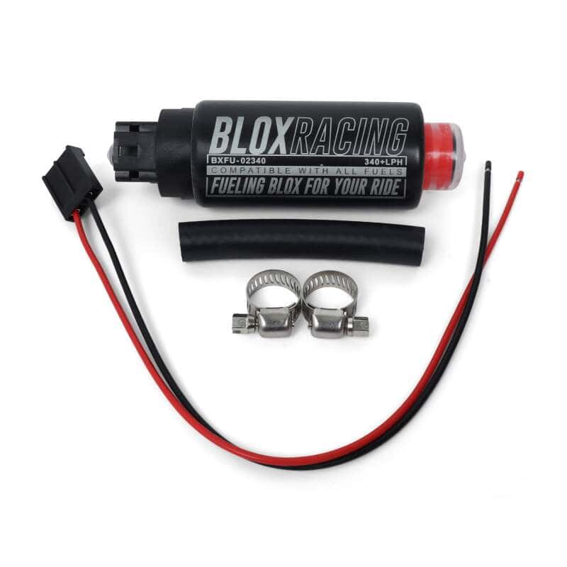 BLOX Racing — BLOX Racing 320LPH Electric Fuel Pump E85 In-tank - Offset Inlet - view 5