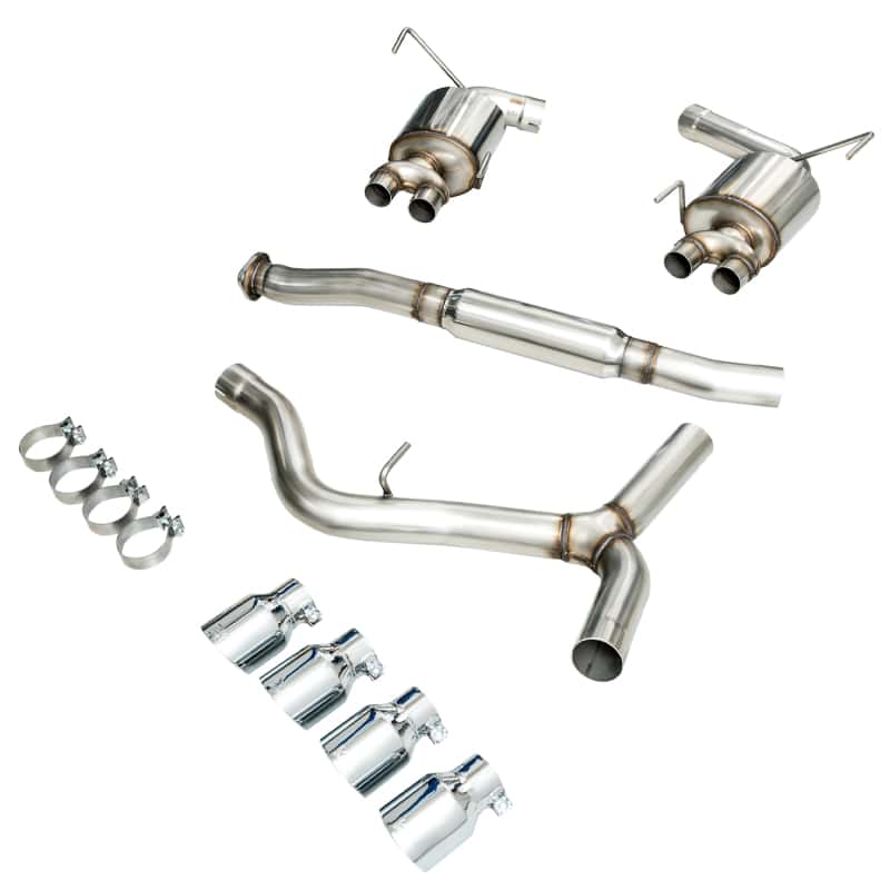 AWE Tuning — AWE Tuning 2015+ Subaru WRX VA Sedan Touring Edition Exhaust - Chrome Silver Tips (102mm)
Touring Exhaust - view 7