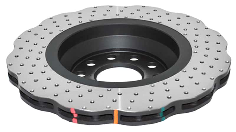DBA — DBA 14-21 Volkswagen GTI (w/Perf Pkg 310mm Rear Disc) Rear 4000 Series Drilled Wavy Rotor
Brake Rotor
Brake Disc - view 2