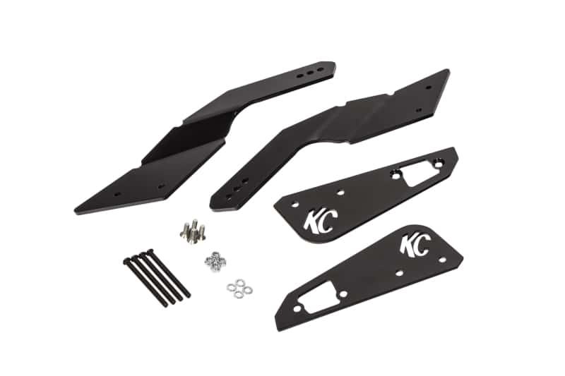 KC HiLiTES — KC HiLiTES 17-19 Can-Am Maverick X3 Pro6 LED Mounting Bracket Set (Brackets Only) - view 3