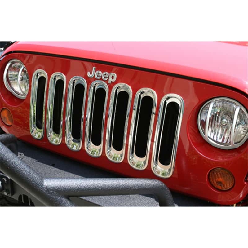 Rugged Ridge — Rugged Ridge Grille Inserts Chrome 07-18 Jeep Wrangler
OFFROAD_EXTERIOR
Grl/BumperGrlKt - view 1