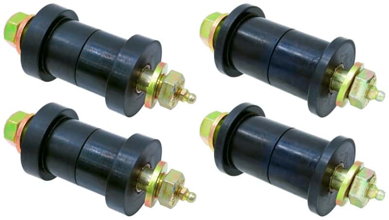 RockJock — RockJock 76-76 CJ Leaf Spring Main Eye Bushing Kit w/ Urethane Bushings Set of 4
Leaf Spring Bushing - view 1