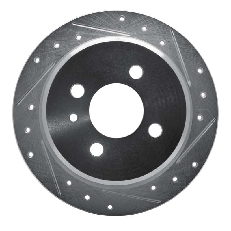 R1 Concepts — R1 88-90 BMW 325IX Rear Right Drilled & Slotted Silver Brake Rotor
R1 Brake Rotor Drill - view 1