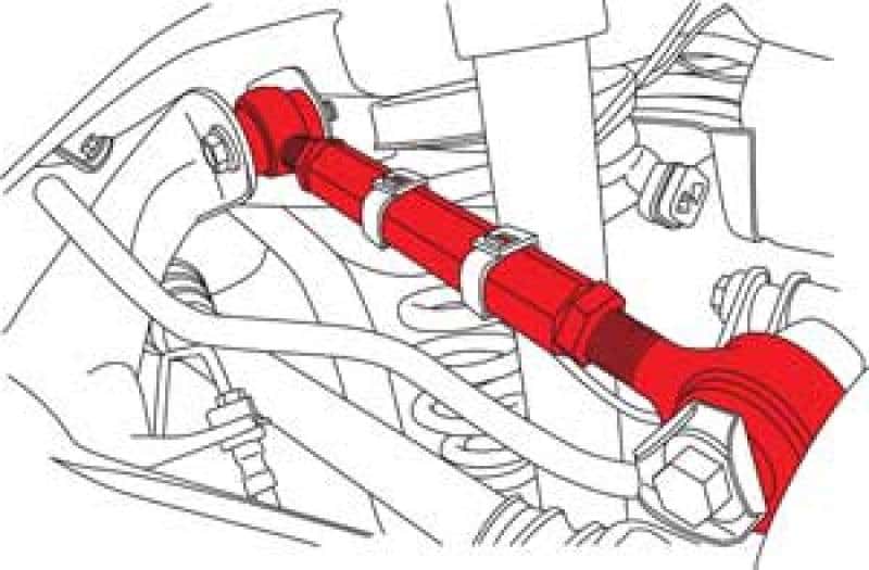 SPC Performance — SPC Performance 06-08 BMW 1/2/3 Series Rear Adjustable Camber Arm Single
ADJ. CAMBER ARM
ADJ ARM EA - view 4
