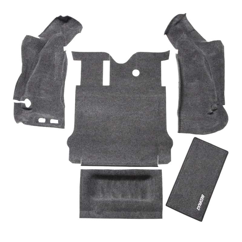 BedRug — BedRug 07-10 Jeep JK 2Dr Rear 5pc Cargo Kit (Incl Tailgate & Tub Liner)
JBR 07-10 JK 2D CRGO - view 3