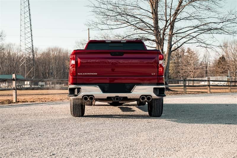 CORSA Performance — Corsa 2019-2025 Chevrolet Silverado 1500 5.3L 147.5in Wheel Base Cat-Back Dual Rear 4in Polish Tips
Exhaust - view 4
