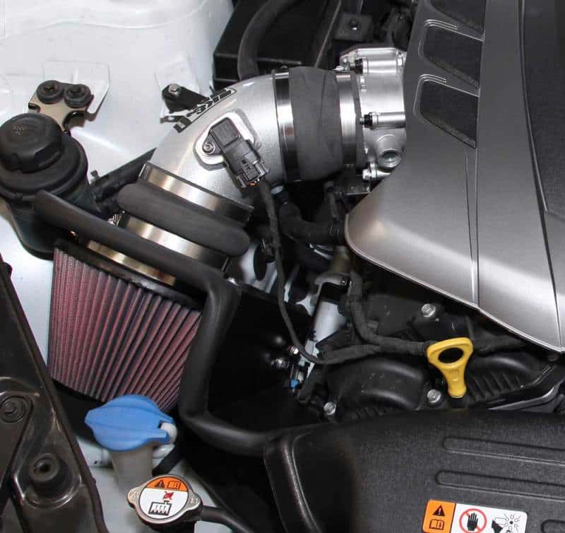 K&N Engineering — K&N 2013 Hyundai Genesis Coupe 3.8L V6 Typhoon Performance Intake Performance kit
Performance Air Inta
Air Intake System - view 10