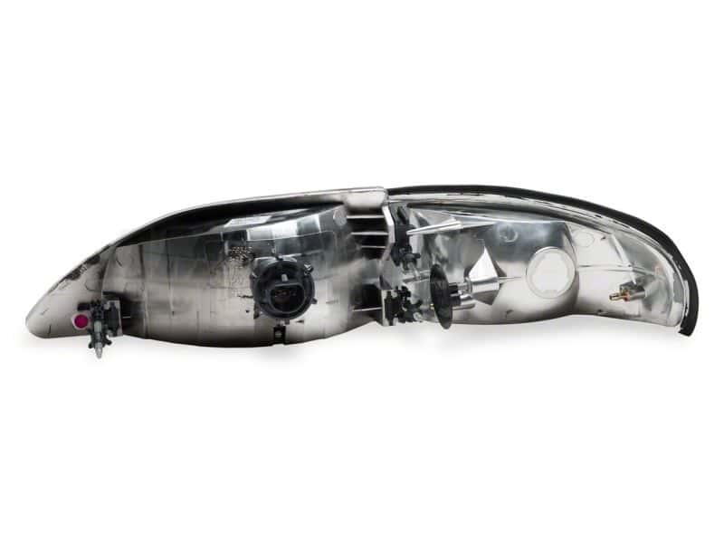Raxiom — Raxiom 94-98 Ford Mustang Axial Series Cobra Style Headlights- Chrome Housing (Clear Lens)
Headlights - view 6