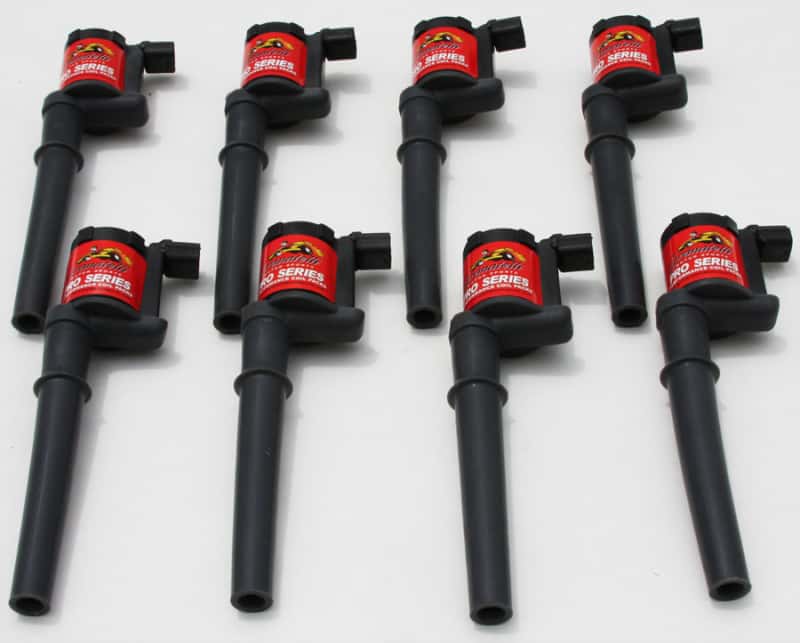 Granatelli Motor Sports — Granatelli 99-13 Ford 4.6L/5.4L/5.8L 4V Hi-Perf Coil-On-Plug Wire Conn Kit w/Coil Packs (60K Volts)
Ignition Coil - view 1