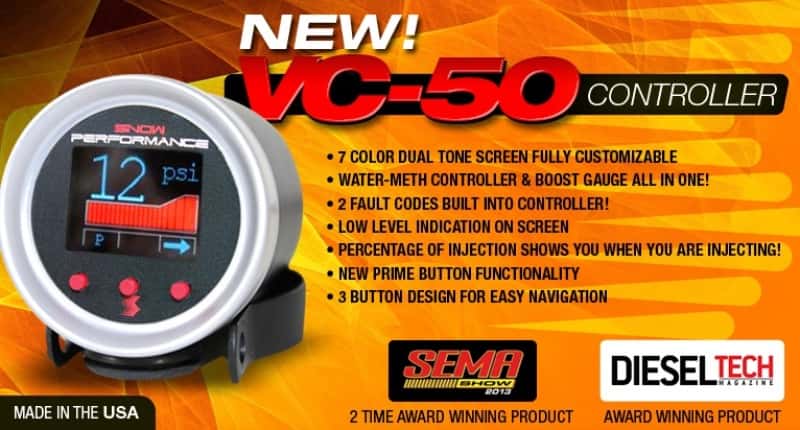 Snow Performance — Snow Performance 07-17 Cummins 6.7L Stg 2 Boost Cooler Water Injection Kit (SS Braid Line & 4AN)
Water/Meth Inject Kt - view 2