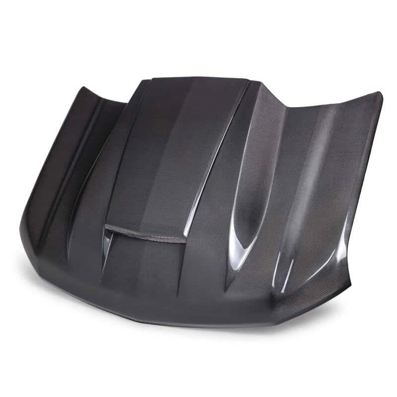 Anderson Composites — Anderson Composites 20-24 Chevy Silverado Type-CP Carbon Fiber Hood - view 1