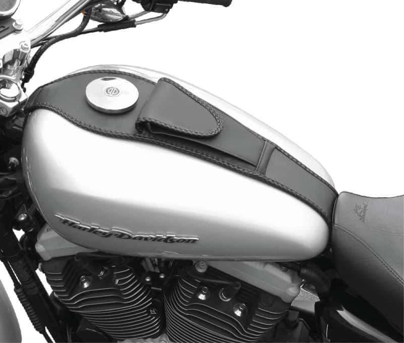 Mustang Motorcycle — Mustang 11-13 Harley Blackline,12-17 Slim/Slim S Wide Touring Solo Seat w/DBR Diamond - Black - view 1