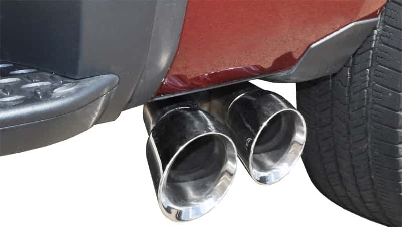 CORSA Performance — Corsa 2014-19 Sierra/Silvrd 1500 Crew/Dbl / Short/Std. Bed 6.2L V8 Polished Sport Single SideCB Ext
Exhaust - view 4