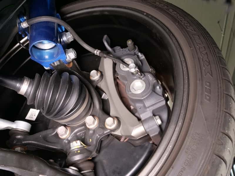 Cusco — Cusco 23-25 Toyota GR Corolla Light Weight Front Brake Caliper Bracket - Billet Aluminum - view 2