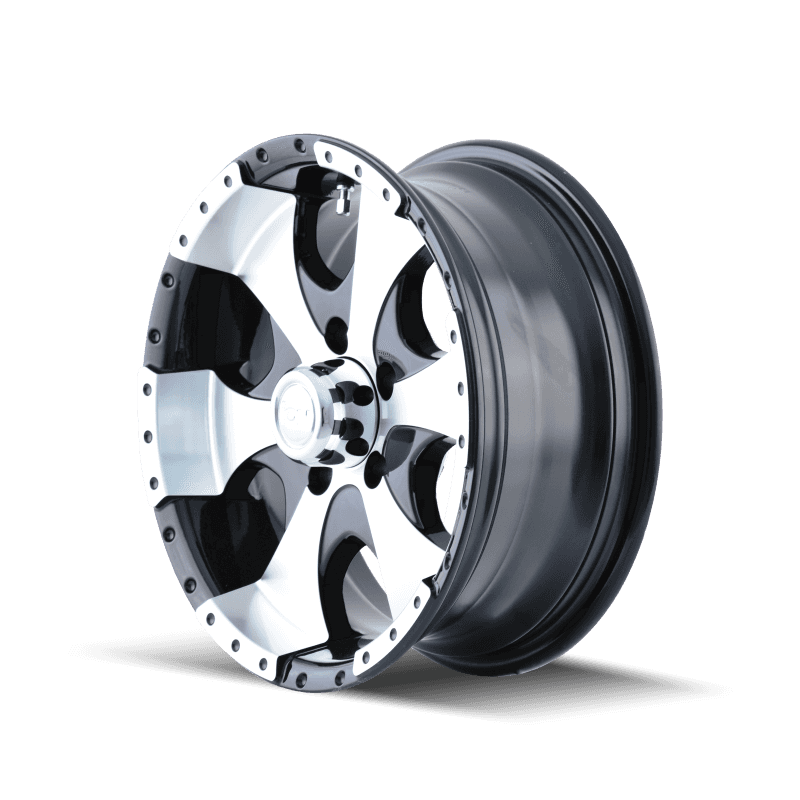 ION Wheels — ION Type 136 14x6 / 5x114.3 BP / 0mm Offset / 83.82mm Hub Black/Machined Wheel
ION 136 - view 3