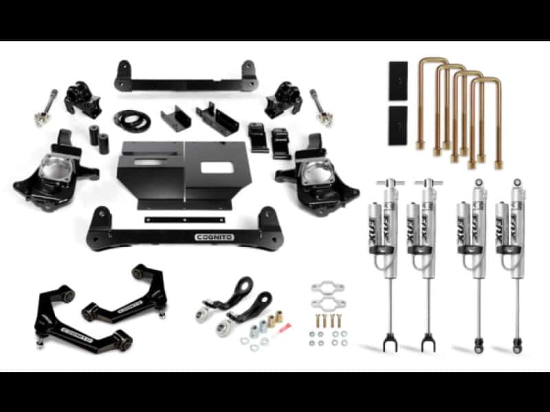 Cognito — Cognito 11-19 Chevy/GMC Silverado/Sierra 2500/3500 HD 2WD/4WD 4in Perf Lift Kit w/ Fox PSRR 2.0
Suspension Lift Kit - view 1