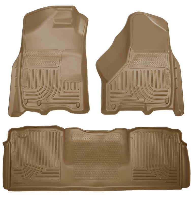 Husky Liners — Husky Liners 10-12 Dodge Ram 2500/3500 Mega Cab WeatherBeater Combo Tan Floor Liners
Floor Liners - view 2