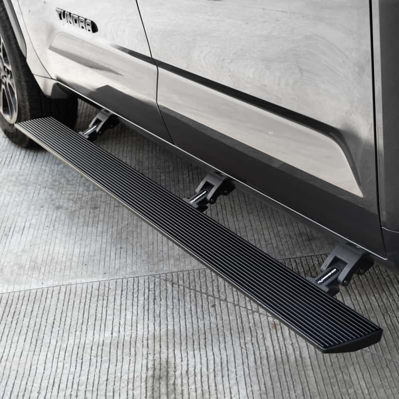 Go Rhino — Go Rhino 22-23 Toyota Tundra CrewMax Cab 4dr E-BOARD E1 Electric Running Board Kit - Tex. Blk
VoltStep Elec. Board - view 1