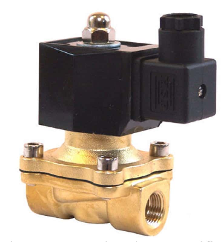 Kleinn Air Horns — Kleinn Vortex 7 Series 12-Volt Heavy Duty Brass Solenoid Valve
1/2" Brass Valve - view 2