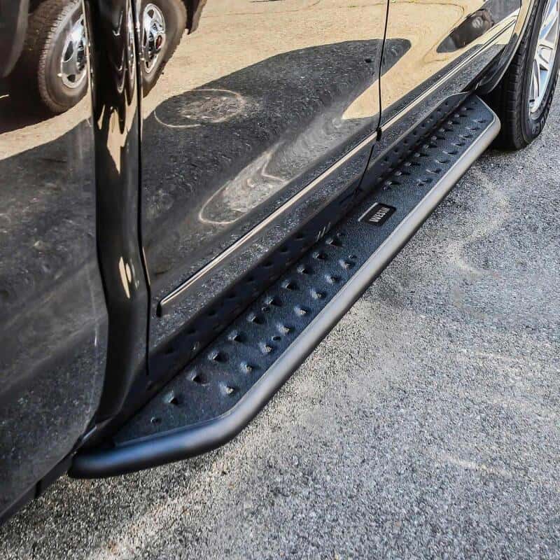 Westin — Westin 14-18 Chevrolet/GMC Silv/Seirra 1500 Double Cab Outlaw Nerf Step Bars - Textured Black
Nerf/Step Bar - view 4