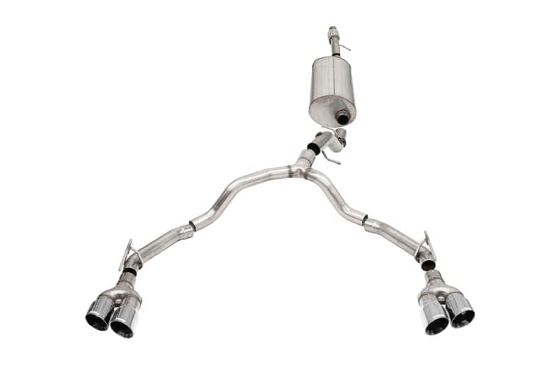 CORSA Performance — Corsa 2021-2025 GM Tahoe/Yukon 5.3L 3in. Catback Exhaust - Twin 4in. Exhaust
Exhaust - view 2