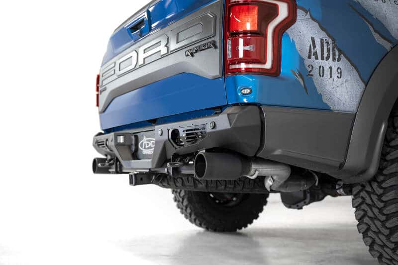 Addictive Desert Designs — Addictive Desert Designs 17-20 Ford Raptor F-150 Bomber Rear Bumper w/ Backup Sensor Cutouts
Bumper- Rear
Bumpers - view 9