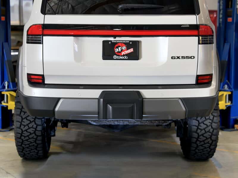 aFe — aFe 24-26 Lexus GX550 V6 Vulcan Series SS Cat-back Exhaust
Cat-Back Exhaust - view 4