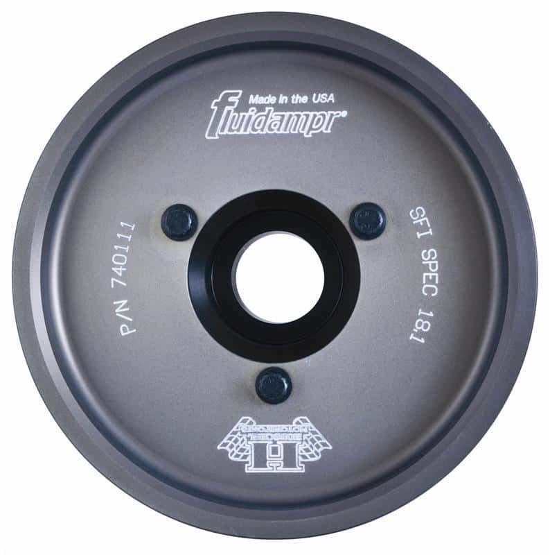 Fluidampr — Fluidampr Chevy LS1 / LS6 / LS2 Camaro Firebird GTO Steel Internally Balanced Damper
Harmonic Balancer - view 3