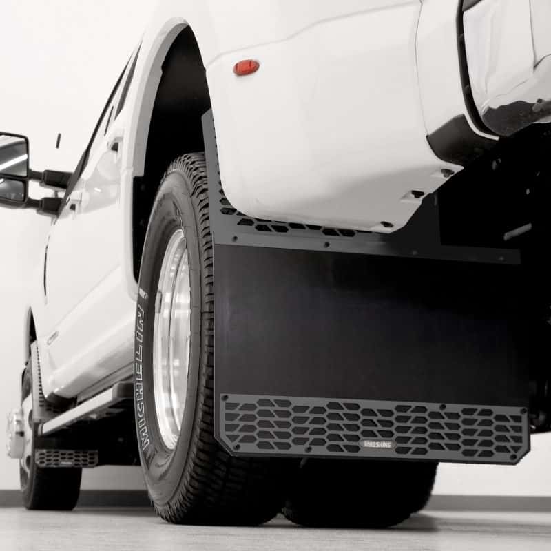 Putco — Putco 10-18 Ram HD Dually - (Fits Rear) - Set of 2 Mud Skins - HDPE w/ Hex Shield
Mud Flap - view 2