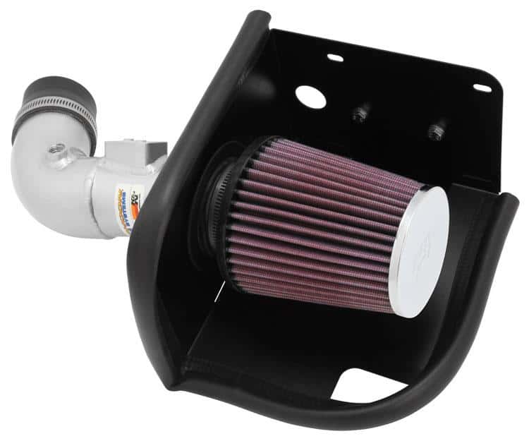 K&N Engineering — K&N 11-12 Ford Fiesta 1.6L L4 Silver Typhoon Performance Intake
Performance Air Inta
Air Intake System - view 3